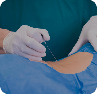 Infiltração na coluna para dor lombar e cervical